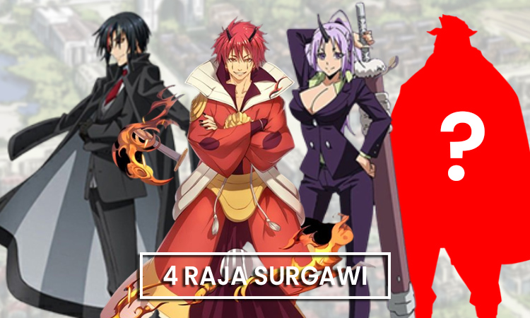 Light Novel Tensura Volume 9 Part 7: Raja Iblis Rimuru Membentuk 4 Raja Surgawi