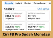 Ciri FB Pro Sudah Monetasi